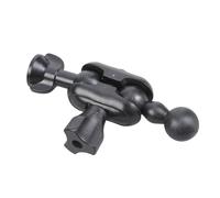 carotoe 1/4inch To 17mm Ball Socket Vertical Mount Adapters 17mm Head For Phone Tablet Holders Adjustable Angle Head