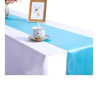 carotoe 10 Count Gold Satins Table Decoration Runner 12x108Inch, Adds Elegance to Birthdays, Buffets, and Graduations Engagement Table Setting