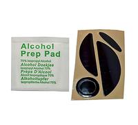 carotoe 1Pack Professional Skates Stickers Feet Pad Replacement For 3/G302 G303/MX518 Glides