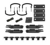 carotoe 23 Pieces Quick Installation Roof Rack Attachment Set Including Straps for Easy Assembly in Minutes Without Tools Easy Brackets