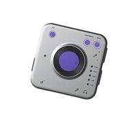 carotoe 24 Bit 96 KHz for Short Video Creation, External Sound Card with Playback Sync Accompaniment Real Time Listening Instrument Input