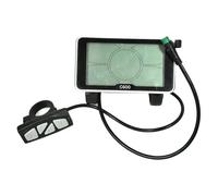 carotoe 4Inch Big Screen 5S 24V 36V 48V LCD Display Panel Electric Scooter Display Replacement Scooter Measurement Allowed Error