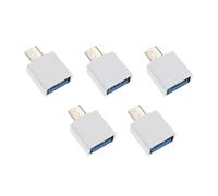 carotoe 5pcs Highly Speed USB C To USB Adapter USB To Type C Converters For Quick Charging And Data Syncing Across Devices