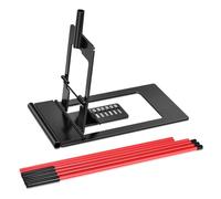 carotoe Alignment Stand with Steel Base Frame for Swing Line, Body Setup Drills and Indoor Simulator Practice Periods At Home Stand Indoor Simulator Drill Holder Body Setup Guide