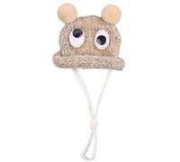 carotoe Animal Hand Knitted Pet Hat Cute Tiny Hamster Hat for Parrots Snake Guinea Pigs Head Cover Costume Tiny Hamster Christmas for Seasonal