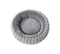 carotoe Anti Slip Bed for Indoor Cats, Reversible Round with Raised Sides and Double Sided Fabric for Daily Rest Reversible Bed Round Indoor Double Sided Ice Silk Plush Raised Side