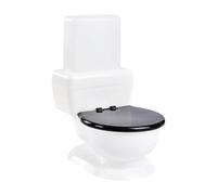 carotoe Automatic Refilling Water Dispenser with Unique Toilet Shape to Stimulate Pet Interest Moisturization Station