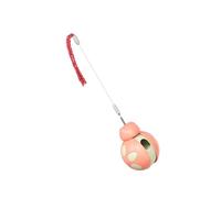 carotoe Cats Feeder Teasing Toy Training with Kibble Feeder Toy Multicolored Multifunctional Treat Dispenser Cats Exercise Gliding with High Elasticity