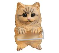 carotoe Cats Shapeds Resin Holder Wall Mounted Bathroom Organizers Compacts Design for Space Optimization Cats Shapeds Holder