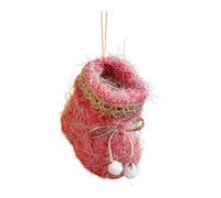 carotoe Christmas Tree Hanging Decorations Plush Boot Glove Ornaments Small Size Multiple Purpose Joyful Accessories Felt Boot Christmas Decoration