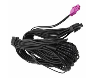 carotoe Desktop Graphics Power Cable 16Pin to 12VHPWR, 70Cm Sleeved Internal Cable for Tidy Case Routing, Upgrade Projects, and Build Organization