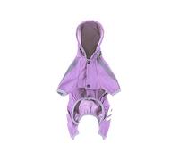 carotoe Dog Jackets with Reflective Stripe Kitten Hoodie Coat Bright Color Jackets Windproof Clothing for Pet Dog for Small Dogs for Large Dogs for Waterproof with Traction Loop