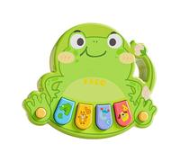 carotoe Early Education Piano with 0-3 Year Safe Design ABS Multisensory Music Modes Hand Eye Coordination Training Tool Toy Piano for Babies