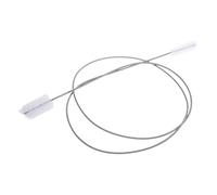 carotoe Flexible Cleaning Brush Double-Ended Hose Brushes Stainless Steel Long Tube for Fish Tank Aquarium U-Shape Bent Pipes Aquarium Filter Sponge
