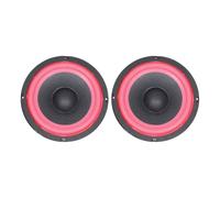 carotoe Foam Surround Passive Bass Subwoofer Loudspeaker Radiator Fake Loudspeaker for Home Amplifier Theater Accessories Red Spume Border