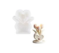 carotoe Food Safe Silicone Mold Showcasing Plant Engineering and Love Theme for Projects and Presents Heart Shaped Mold