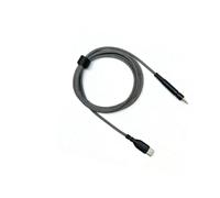 carotoe Gaming Voice Chat Cable, USB C to 2.5 Mm Headset Replacement Cord, Braided 150 Cm / 59 Inch Connection for Home Listening, Work Calls