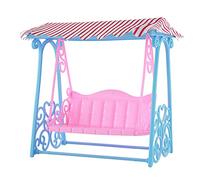 carotoe Hamster Swing Toys for Small Animals Detachable for Bench Cage Decor for Squirrel Guinea Swing Chair for Pets