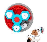 carotoe Interactive Slow Eating Dispenser with Grip Base for Fun Mealtime and Choking Friendly Dog