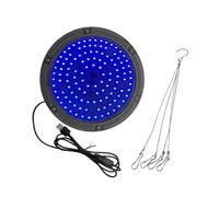 carotoe LED Glow Lamp 120 LEDs, 460nm USB Powered Round Light Panel with Hook for Face and Body Care Routine Use Daily Mount USB Light Home Beauty Care Portable Round Lamp