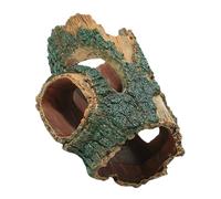 carotoe Life Like Tree Root Hideouts Cave Shelter Place with Basking Platform for Pet Lizards and Amphibians Fish Shrimp Hidings Reptiles Shelter House