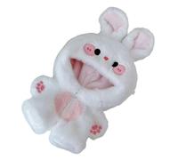 carotoe Lovely Animal Character Costume for 20cm Plush Dolls Soft and Easy Dressingup Clothes for Kids RolePlay Doll Accessories Outfit for Cotton