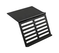 carotoe Mahjong Table Rack with Slotted Display Face, Matte Black Score Card Holder for Tabletop Game Organization and Flat Storage Between Rounds Reference Stand Tabletop Card Rest Game Night Setup