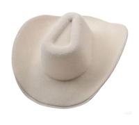 carotoe Miniature Western Hat Tiny Fabric Embellishments for Kid Adult Craft Costume Crafting and Wrapping Tiny Craft