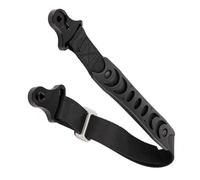 carotoe Motorcycle Rear Pull Strap Lift Handle, 6 Mm Mounting Hole for K16, Textured Center Grip, Bike Moving Assistance Accessory