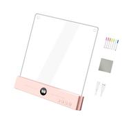 carotoe Multicolor Illuminated Art Tablet for Kids Including Easy Wipe Clean Panel and USB Cable Educational Toy for Kids