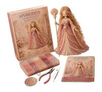carotoe Mythology Themed Doll Building Set Ages 12+ Makes 1 Display Figure with Tools Guided Instructions and Bead Assembly