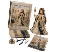 carotoe Mythology Themed Doll Building Set Ages 12+ Makes 1 Display Figure with Tools Guided Instructions and Bead Assembly