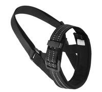 carotoe Nylon Dog Muzzle Mouth Guard Staffordshire Adjustable Muzzle Comfortable Nylon Reflective Reflective Dog Mouth Guard for Chewing