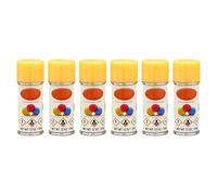 carotoe Of 6 Small Doll House Decorations Model Set with Auto Sprays Paint Realistic Toy for Tiny Scene Photography Model Sprinkle Paint Set