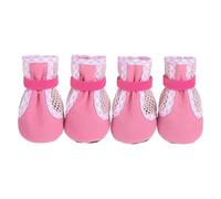 carotoe Pet Comfortable Shoes Set Permeable Dog Boot Booties Ensuring and Comfort Shoes