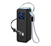 carotoe Protective Silicone Case Wrap for 25000mAh 200W Powerbank Shell with Cable ScratchProof and Long Lasting Shockproof Silicone Cover