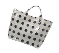 carotoe PVC Vacation Bag with Spacious Interior Splashproof Design Handbag Great for Business Trip and Travel Getaways Waterproof Beach Bag