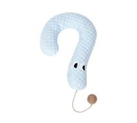 carotoe Question Marks Shape Pet Neck Pillow Soft Polyester Universals Pet Bed Pillow for Cats Dogs Comfortable Companion Comfortable Dog Bedding