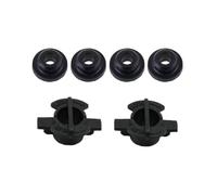 carotoe Radiator Upper Retainer Repair Set, 6 Piece Mount Service and Insulator Pack with OE 21542-JK00A 21506-10V00 for Daily Maintenance Use Radiator Upper Mount