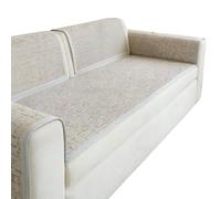 carotoe Rattan Sofa Seat Cover Stays in Place Whole Day Comfortable for Daily Use Various Size Optional Ice Stalk Sofa Cover