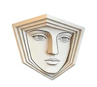 carotoe Realistic 3D Optical Corner Wall Sticker for Home and Easy Install Decor Easy Install