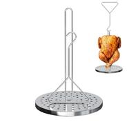 carotoe Removable Barbecue Addition Turkey Broiler Empty Plan Optimal Oil Stream Uniform Heating Excellent Family Feasts Instances Multiple Purpose Cooker Rack