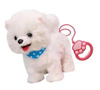 carotoe Safe and Soft Childrens Electric Toy Dog That Walks Barks and Mimics Speech Plush Licking Motion Voice Toy