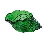 carotoe See Through Glass Sea Conch Figure Delicate Sea Theme Artistic Creation for Dining Room Sideboard or Entryway 12.5Cm Small Glass Figure
