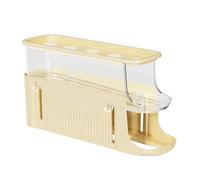 carotoe Space Saving Eggs Organization Case Multi Layer Slide Eggs Cases Unique Automatic Scrolling Container