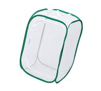 carotoe Space Saving Fold Up Caterpillars Terrariums Foldable Cage House with Large Capacity for Multiple Species 60X60X90Cm Foldable Cage House
