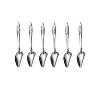 carotoe Stainless- Steel Bird Feeder- Spoons Parrot Feeding Scoops Beak-Imitation Cockatiel Milk Feed Liquid Diet