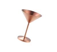 carotoe Stainless Steel Cocktail Drinkware V Shaped Cup for Home Gatherings, Party Table Styling, and Drink Service V Shaped Cup Pedestal Drinkware Brushed Metal Goblet Tabletop Drink Vessel Party