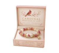 carotoe Stylish Spring Inspired Crystal Bead Comfortable Wear Hand Chain for Daily Outfits and Special Occasions Crystal Gift