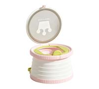 carotoe Thin Fold Up Container for Children Sturdy ABS Ideal for Quick Use on the Go Outdoor Portable Urinal